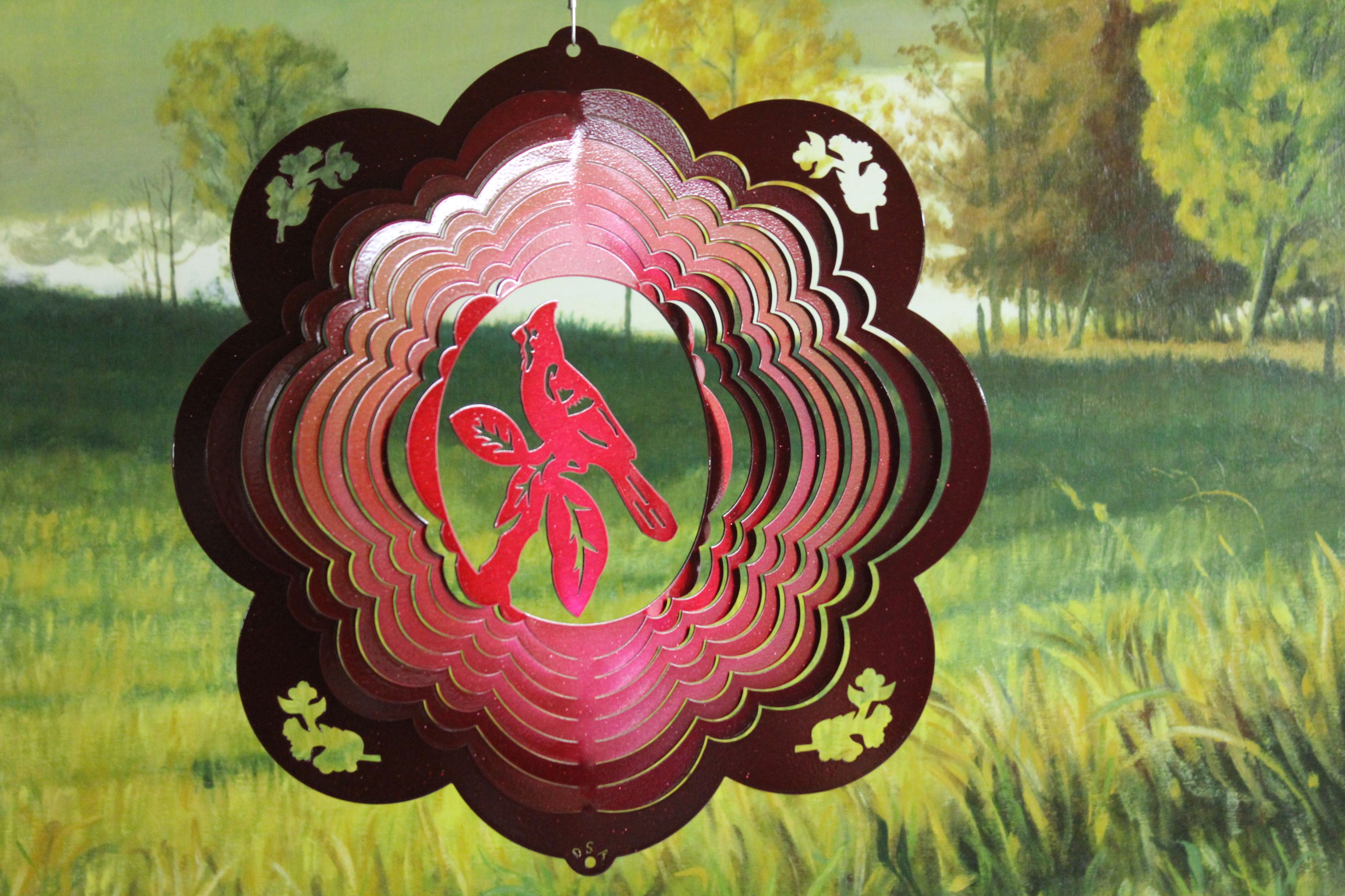 Cardinal Whirlybird Wind Spinner main image 0