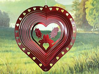 16261-12inchHeartandRoses-RedStarlight