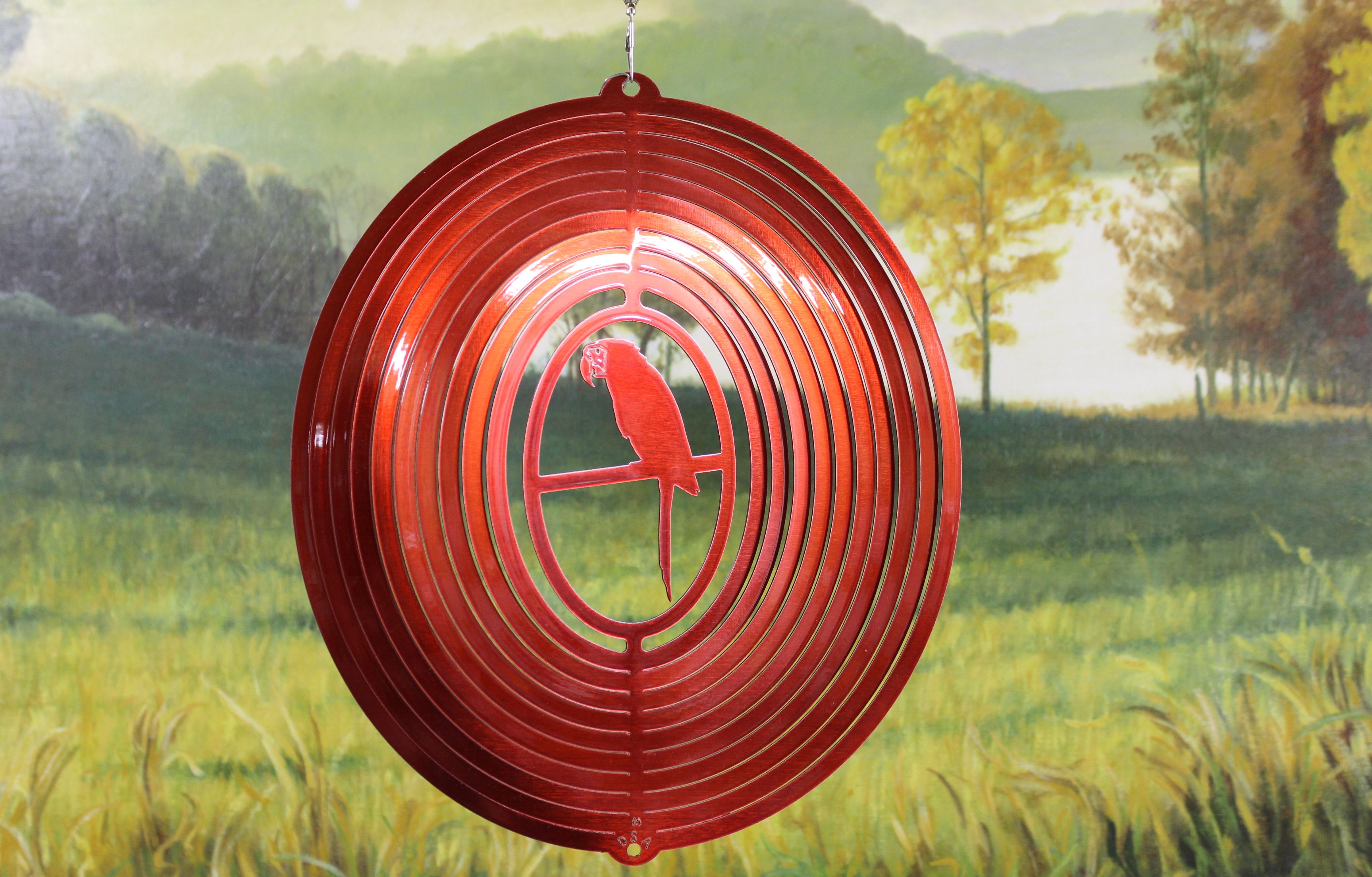 25211-12inchParrot-Red