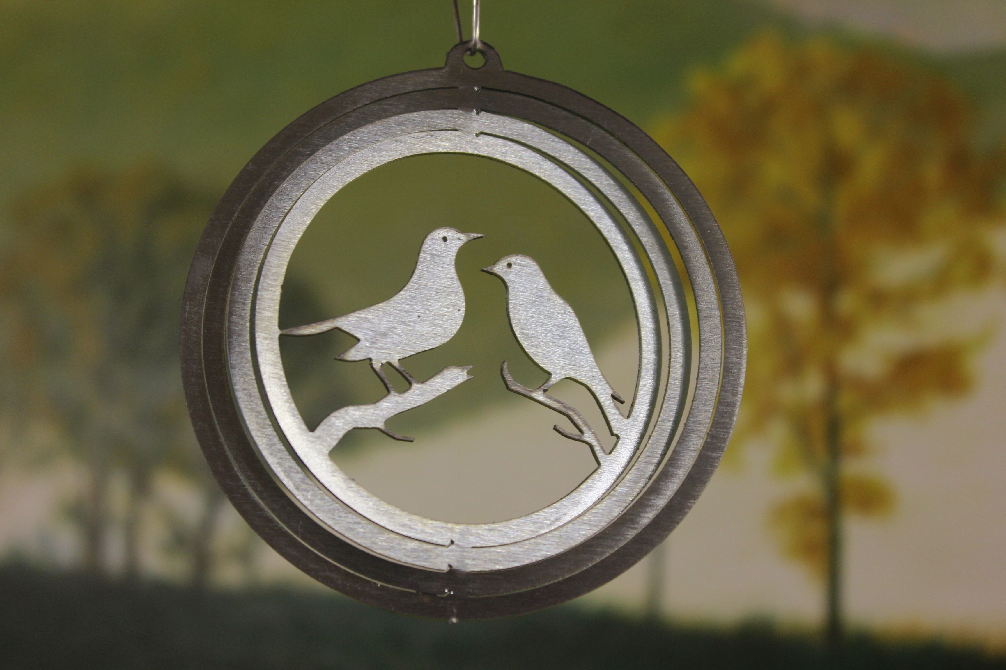 51540-4inchLovebirds-SilverZincRound
